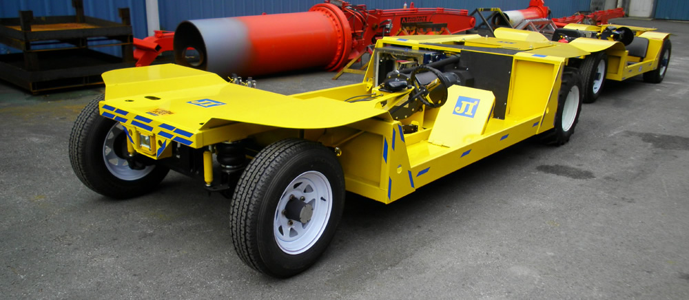 AC Yellow Jacket Electric Mining Vehicle