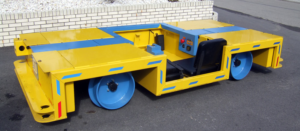 DC Rail Runner Mining Vehicle