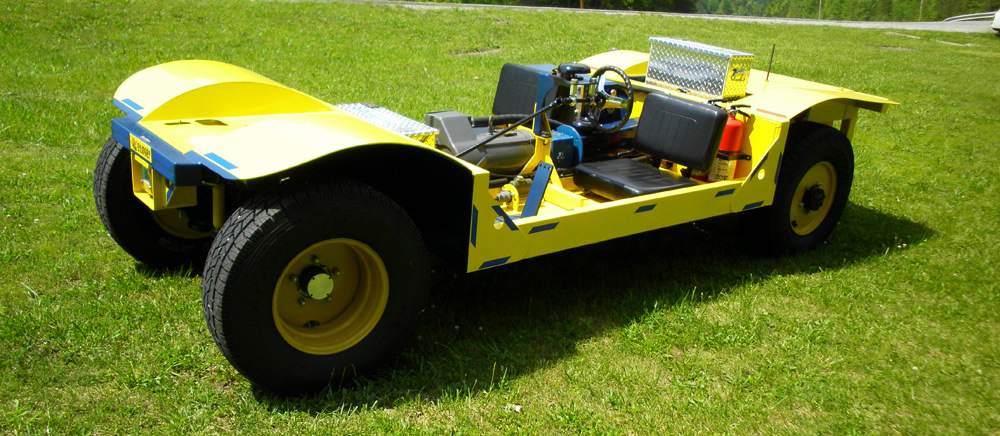 Permissible AC Stinger Electric Mining Vehicle